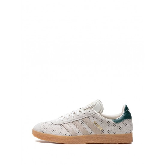 Adidas Gazelle Aluminium/Collegiate Green Sneakers