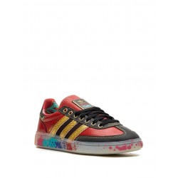 Adidas Handball Spezial SEED - Scarlet Gold Paint Splatter Sneakers Adidas Handball Spezial SEED - Scarlet Gold Paint Splatter Sneakers