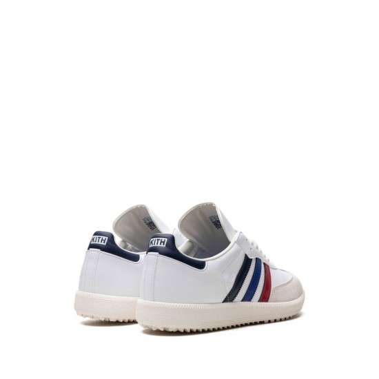 Adidas x Kith Samba Red Blue Navy Golf Sneaker Sneaker