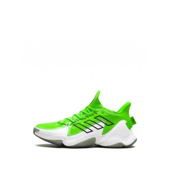 Adidas Mahomes 1 Impact FLX Team Solar Green sneakers