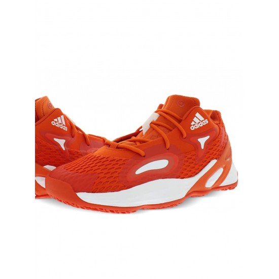 Adidas Exhibit A Orange/White sneakers