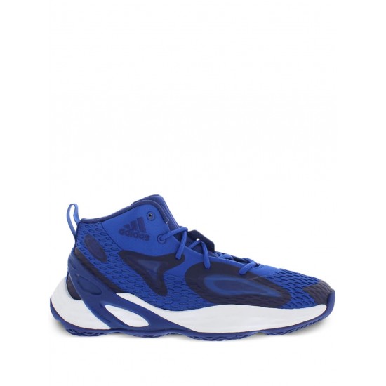 Adidas Exhibit A Mid Blue Sneakers Adidas Exhibit A Mid Blue Sneakers