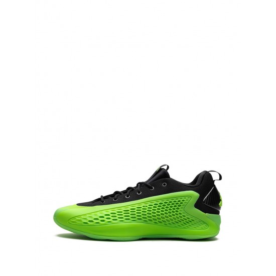 Adidas Anthony Edwards 1 Low Slime - Lucid Lime/Aurora Ink/Core Black Sneakers