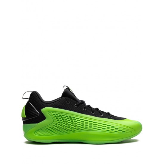 Adidas Anthony Edwards 1 Low Slime - Lucid Lime/Aurora Ink/Core Black Sneakers