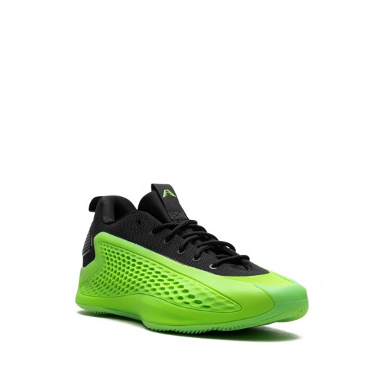 Adidas Anthony Edwards 1 Low Slime - Lucid Lime/Aurora Ink/Core Black Sneakers