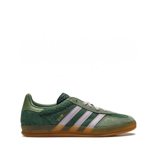 Adidas Gazelle Indoor Mineral Green/ Silver Sneakers Adidas Gazelle Indoor Mineral Green/ Silver Sneakers