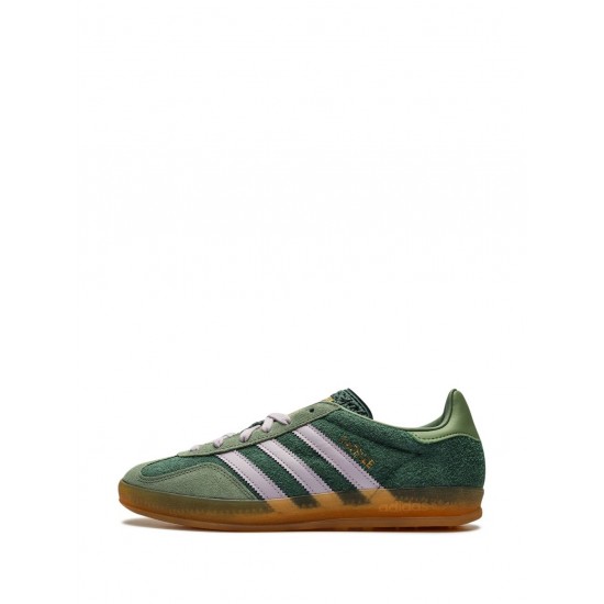 Adidas Gazelle Indoor Mineral Green/ Silver Sneakers Adidas Gazelle Indoor Mineral Green/ Silver Sneakers