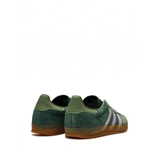 Adidas Gazelle Indoor Mineral Green/ Silver Sneakers Adidas Gazelle Indoor Mineral Green/ Silver Sneakers