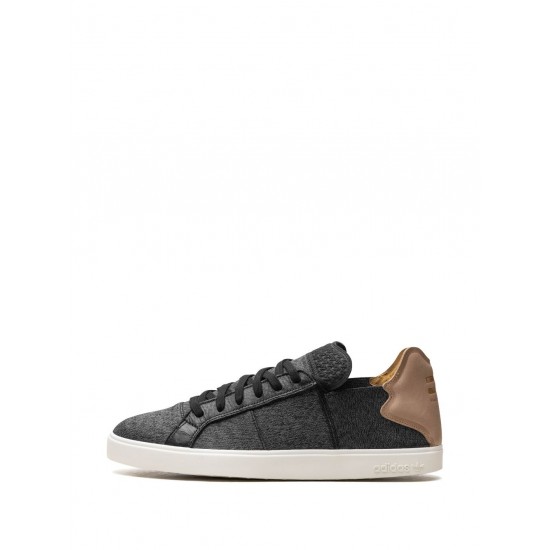 Adidas x Pharrell Williams Vulc Lace-Up Core Black/Granite/Chalk White sneakers