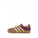 Adidas Gazelle Indoor Maroon/Almost Yellow/Preloved Brown sneakers