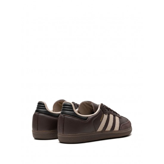 Adidas Samba OG Dark Brown/Beige/Gum sneakers