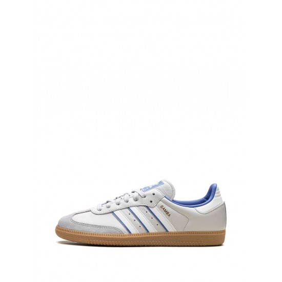 Adidas Samba Grey One Blue Sneakers