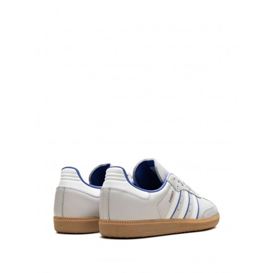 Adidas Samba Grey One Blue Sneakers