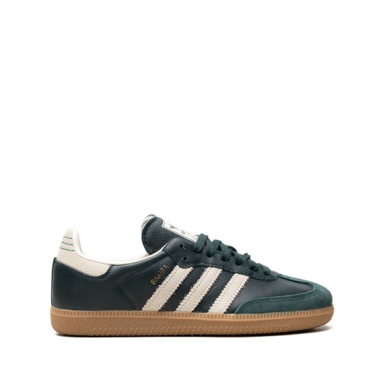 Adidas Samba Shadow Green Cream White Gold Metallic Sneakers Adidas Samba Shadow Green Cream White Gold Metallic Sneakers