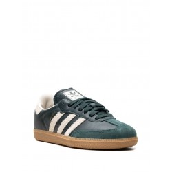 Adidas Samba Shadow Green Cream White Gold Metallic Sneakers Adidas Samba Shadow Green Cream White Gold Metallic Sneakers