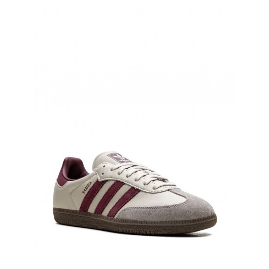Adidas Samba OG Putty Grey Maroon sneakers