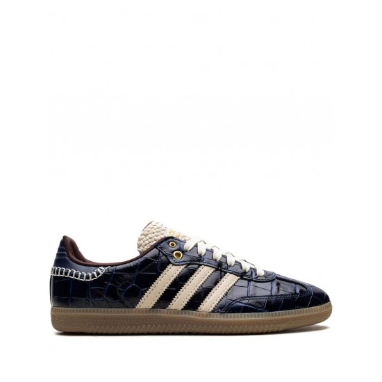 Adidas x Wales Bonner Samba OG Navy Croc sneakers