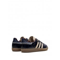 Adidas x Wales Bonner Samba OG Navy Croc sneakers