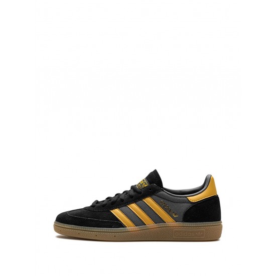 Adidas Handball Spezial Core Black Preloved Yellow sneakers Adidas Handball Spezial Core Black Preloved Yellow sneakers