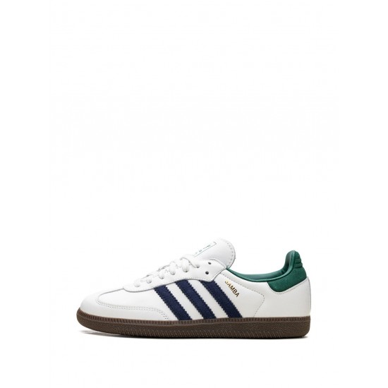 Adidas Samba OG Black/White/Collegiate Green sneakers