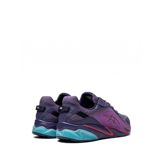 ASICS logo-patch lace-up sneakers