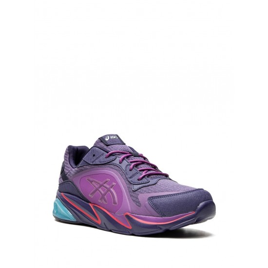 ASICS logo-patch lace-up sneakers