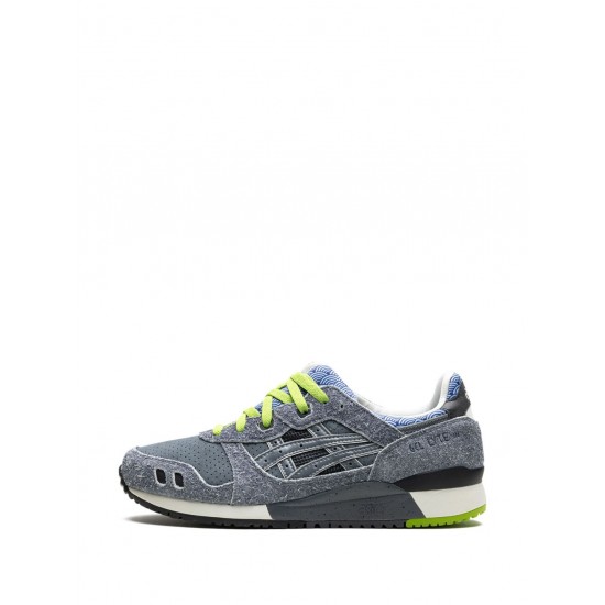 ASICS GEL-LYTE鈩?III "Nice Kicks Castlerock - Castelrock/Navy/Lime" sneakers