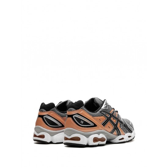 ASICS GEL-Nimbus 9 "Sheet Rock/Orange Lily" sneakers