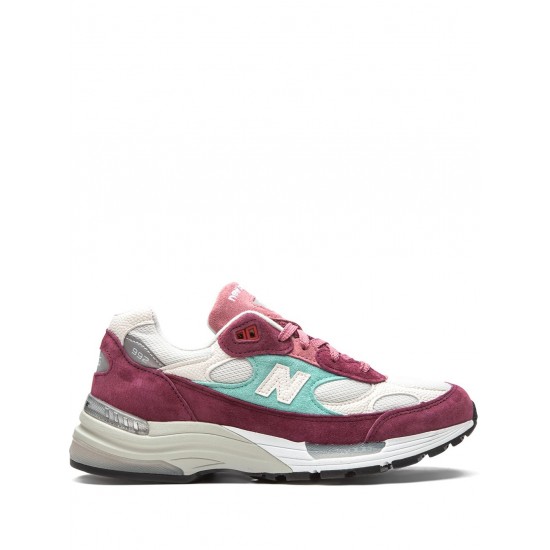 New Balance x Ronnie Fieg 992 "Kithmas - Burgundy" sneakers