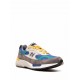 New Balance 992 "Grey/Blue/Teal/Yellow" low-top sneakers