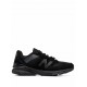 New Balance logo-patch panelled suede sneakers