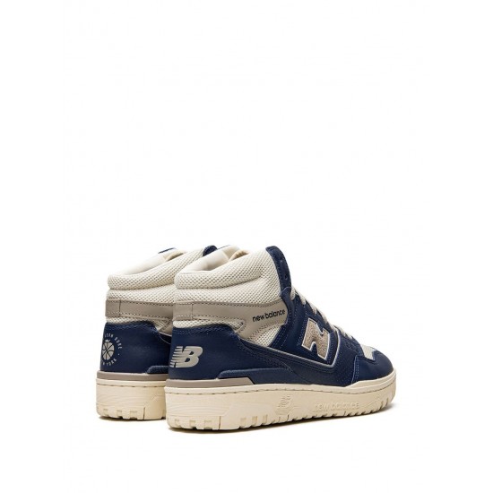 New Balance 650 leather high top sneakers