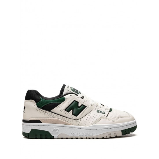 New Balance 550 Sea Salt Pine Green sneakers