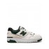 New Balance 550 Sea Salt Pine Green sneakers
