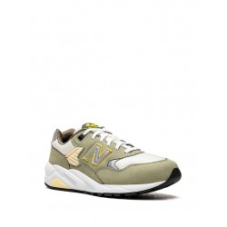 New Balance 580 Olive low-top sneakers