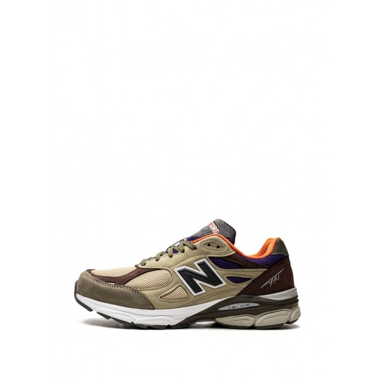 New Balance x Teddy Santis 990V3 Made In USA Khaki Sneakers