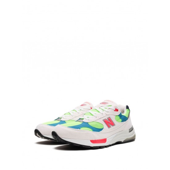New Balance 992 patchwork low-top sneakers