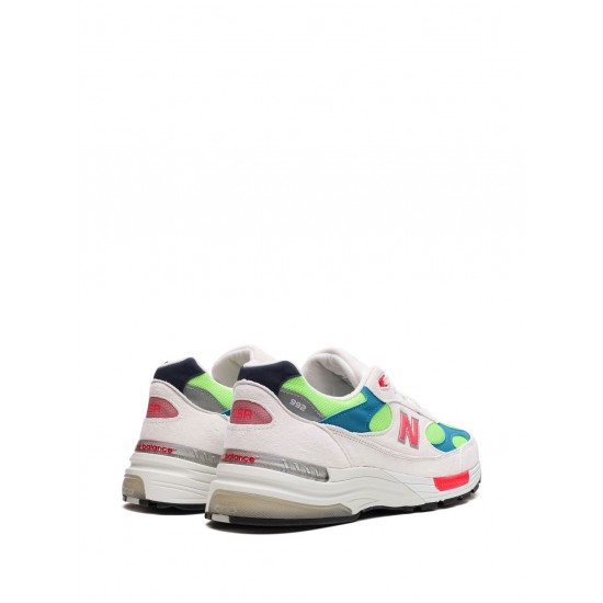New Balance 992 patchwork low-top sneakers
