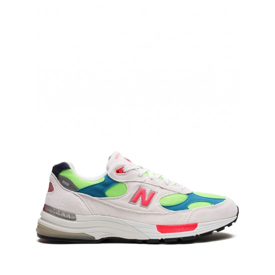 New Balance 992 patchwork low-top sneakers