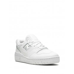 New Balance 550 Triple White Low-Top Sneakers
