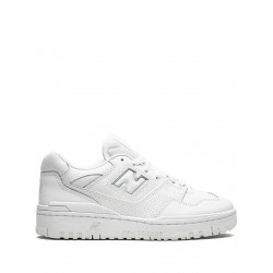 New Balance 550 Triple White Low-Top Sneakers