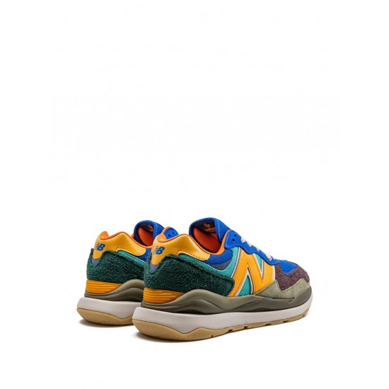 New Balance 57/40 "Cobalt/Marigold" sneakers