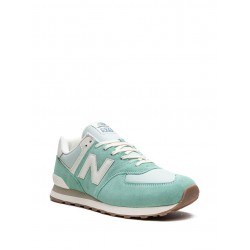 New Balance 574 Green Low-Top Sneakers