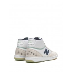 New Balance x Tom Knox 440 High White/Navy Teal sneakers