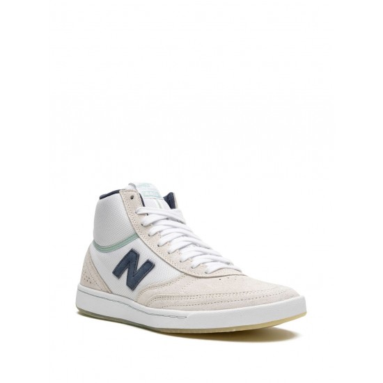 New Balance x Tom Knox 440 High White/Navy Teal sneakers