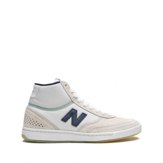 New Balance x Tom Knox 440 High White/Navy Teal sneakers