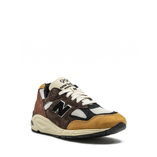 New Balance 990v2 Made In USA Brown Sneakers