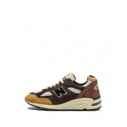 New Balance 990v2 Made In USA Brown Sneakers