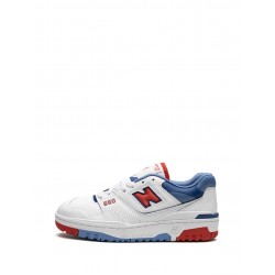 New Balance 550 White/Red/Blue Sneakers
