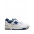 New Balance 550 White Blue Groove Sneakers
